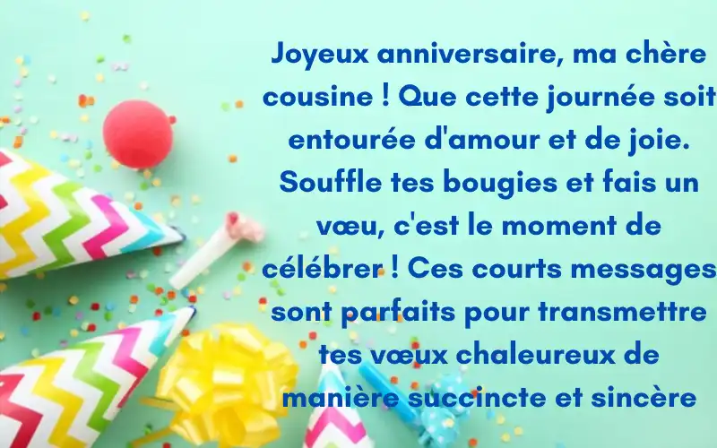 Joyeux Anniversaire ma Cousine
