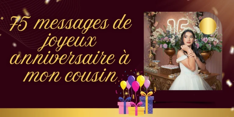 joyeux anniversaire cousine