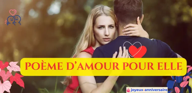 poème d'amour pour elle