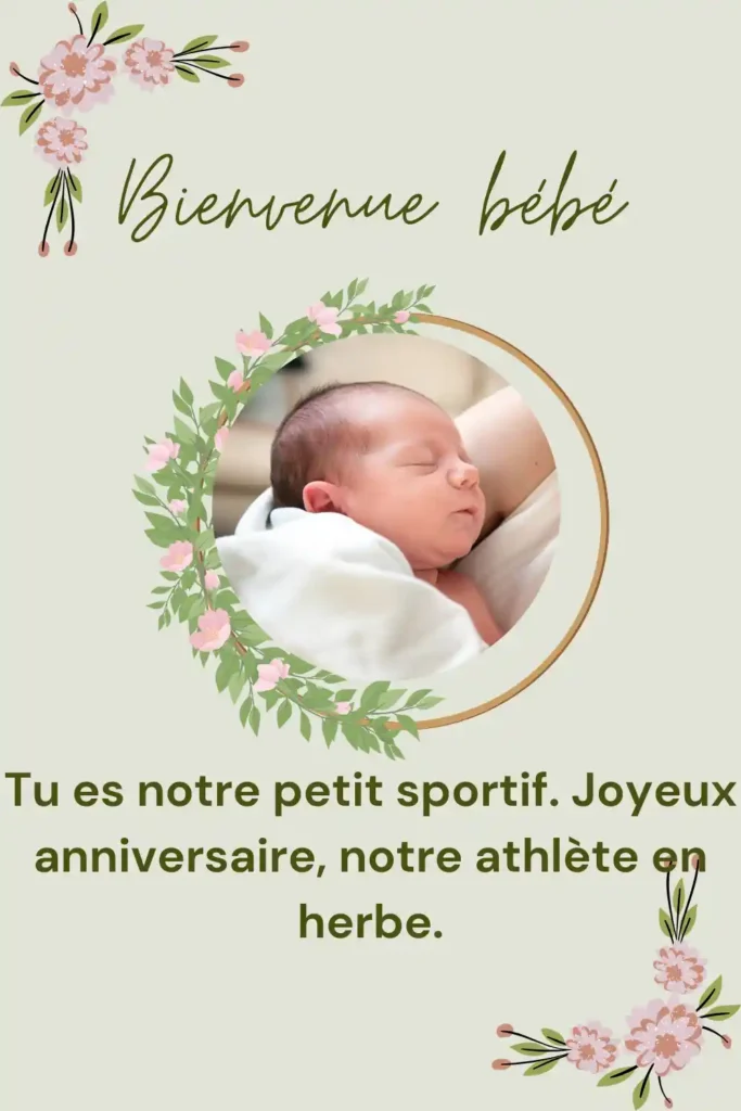 joyeux anniversaire 1 ans