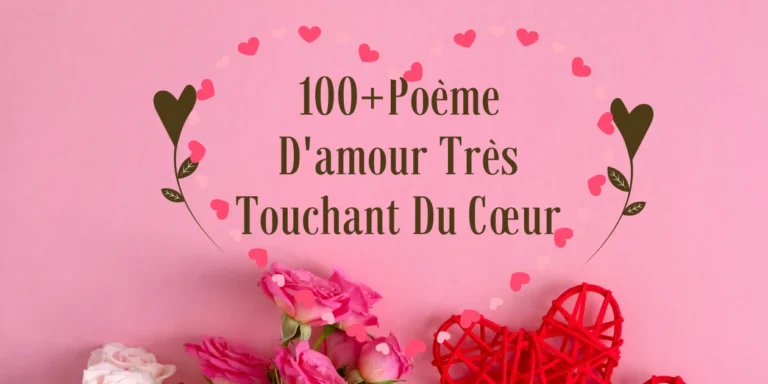 Poèmes d'Amour Très Touchants