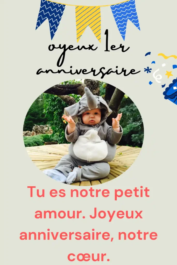 Comment fêter l'anniversaire du premier bébé?
