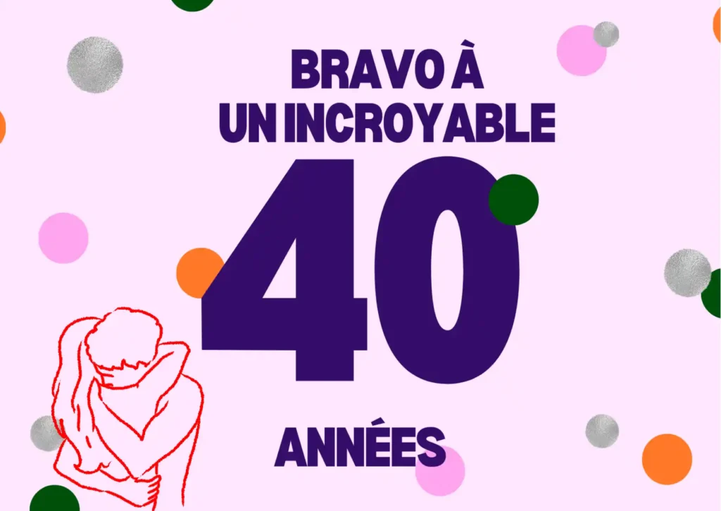 image joyeux anniversaire 40 ans femme