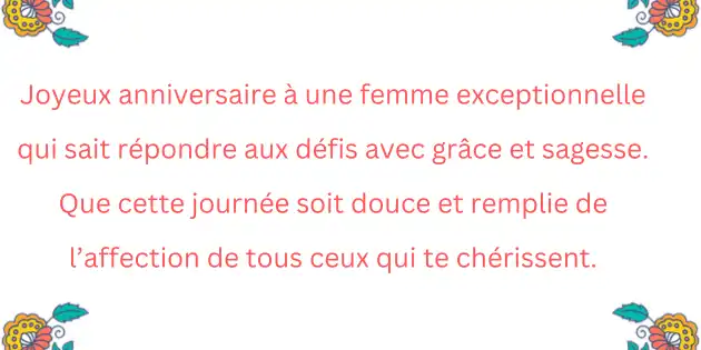 Joyeux Anniversaire à une Femme de 70 Ans : Des Souhaits Pleins d’Amour et de Joie