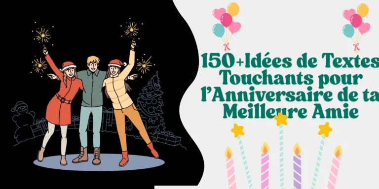 Texte anniversaire meilleure amie touchant