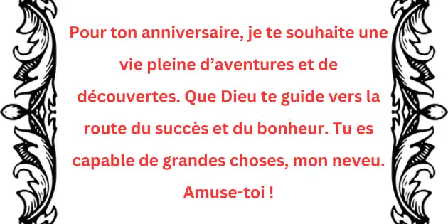 joyeux anniversaire mon neveu 3 Joyeux Anniversaire Mon Neveu