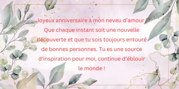 joyeux anniversaire mon neveu 4 Joyeux Anniversaire Mon Neveu d’Amour