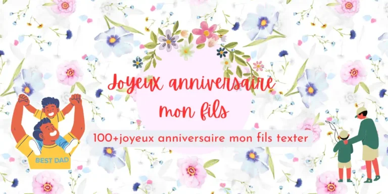 Joyeux anniversaire mon fils