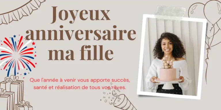 joyeux anniversaire ma fille