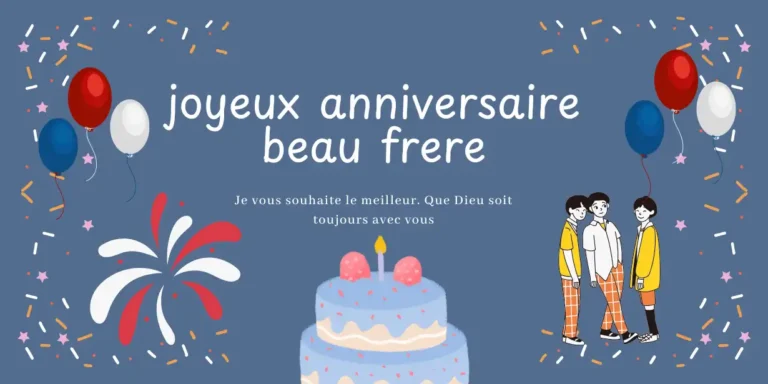joyeux anniversaire beau frere