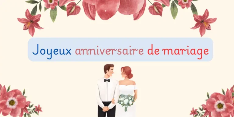 joyeux anniversaire de mariage