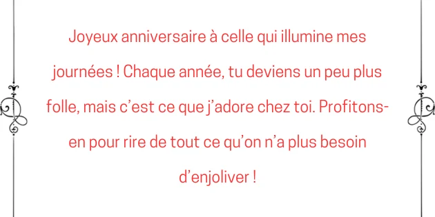 joyeux anniversaire copine humour 1 Joyeux Anniversaire Copine Humour