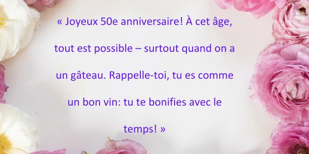 50 Ans Rigolo Joyeux Anniversaire Humour Homme 