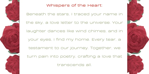 Les plus beaux poeme d'amour: Vers et expressions romantiques 4 Un Poème d'Amour