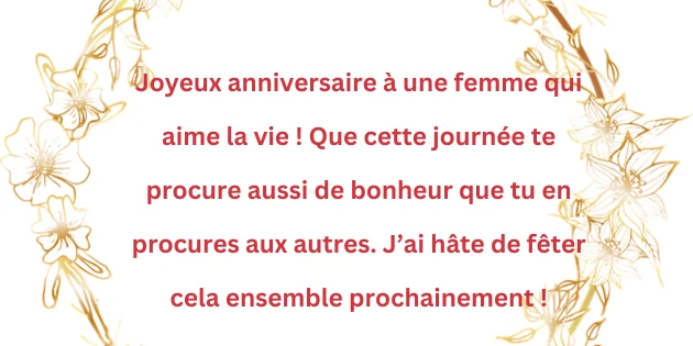 joyeux anniversaire femme chic 2 Élégant Joyeux Anniversaire Femme Chic