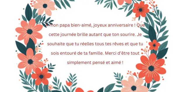 250+texte joyeux anniversaire papa 4 Ta Fille Joyeux Anniversaire Papa