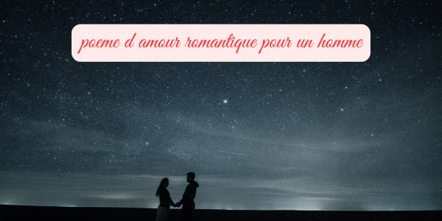 poeme d amour romantique pour un homme