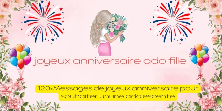joyeux anniversaire ado fille