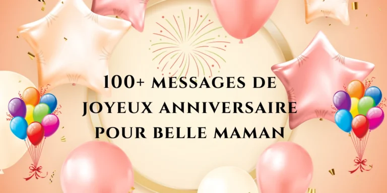 Joyeux Anniversaire Belle Maman