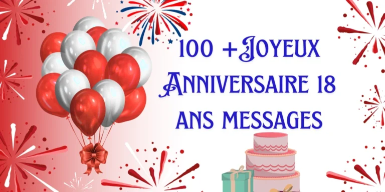 Joyeux Anniversaire 18 ans