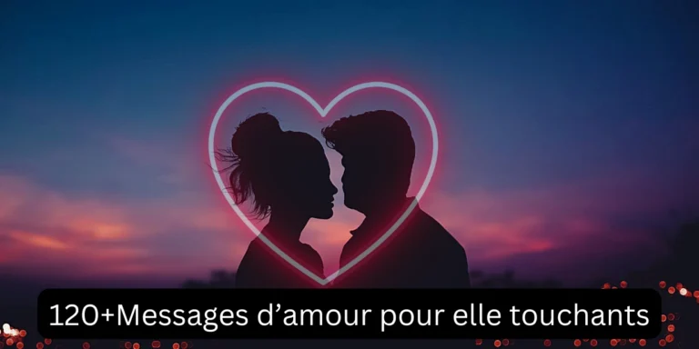 120+Messages d’amour pour elle touchants