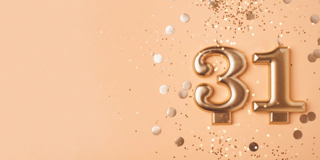 Joyeux Anniversaire 31 Ans