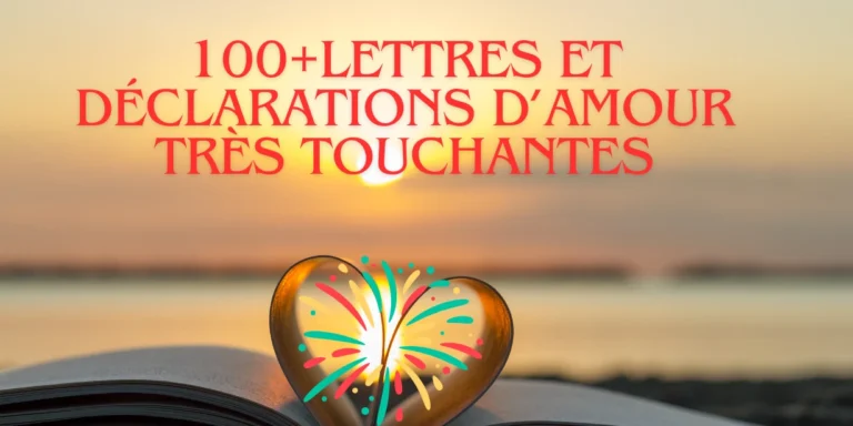 Lettres et déclarations d’amour très touchantes