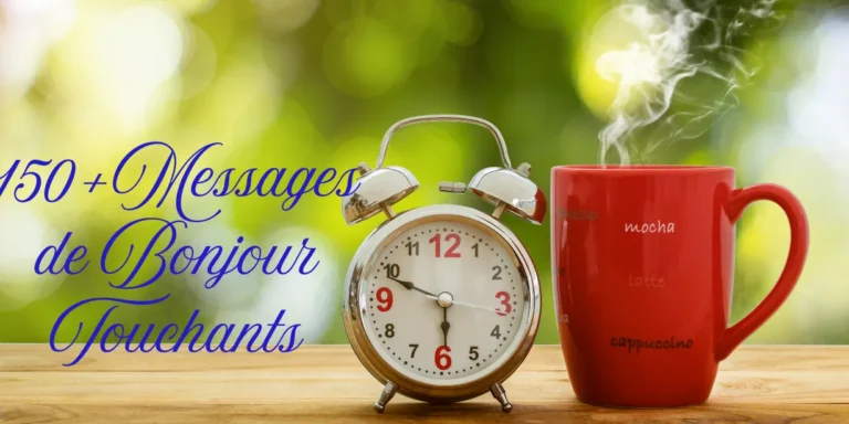Messages de Bonjour Touchants