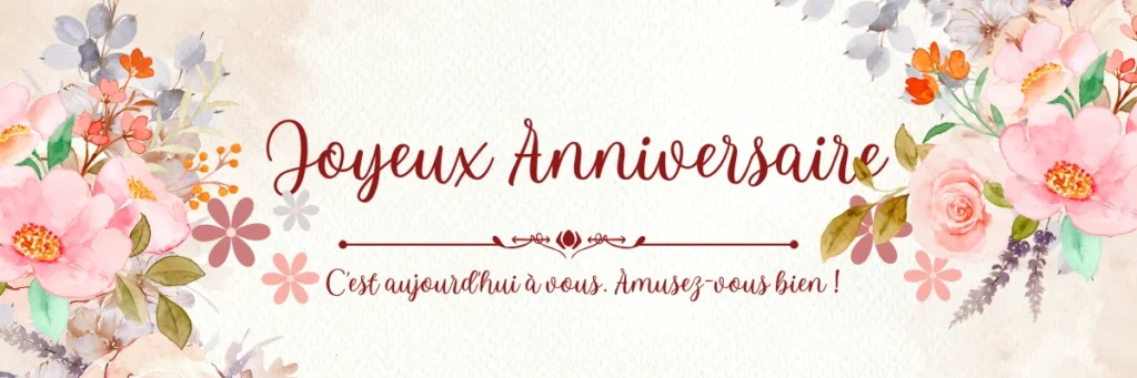 Joyeux Anniversaire 32 Ans